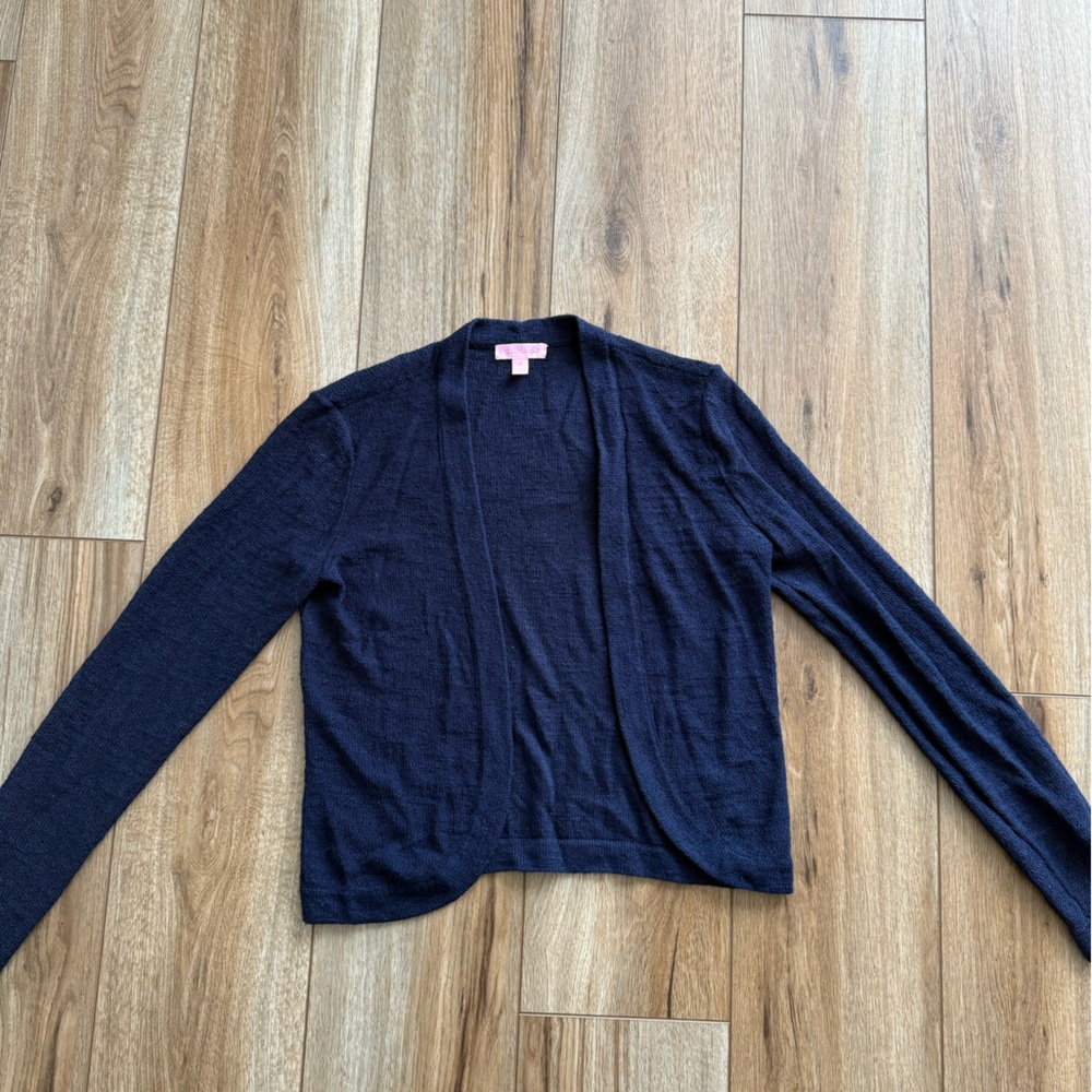 Navy blue Lilly Pulitzer cardigan